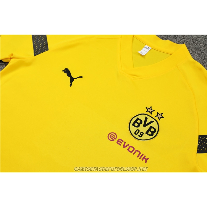 Camiseta de Entrenamiento Borussia Dortmund 22-23 Amarillo